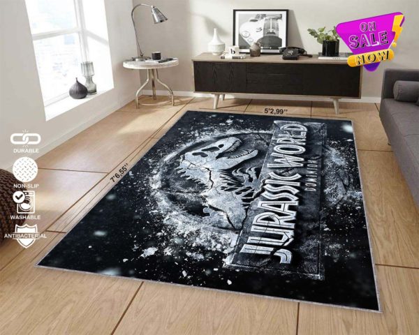 Jurassic World Dominion Dinosaurs Rug Home Decor