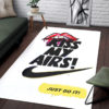 Kiss My Airs Neon Light Rug Home Decor