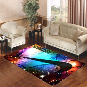 Just Do It Nike Camo Galaxy Rug Home Decor