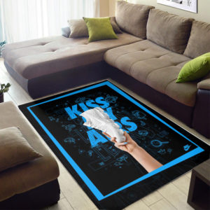Kiss My Airs Rug Living Room