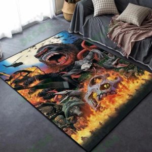 Kong Skull Island Area Rug Carpet