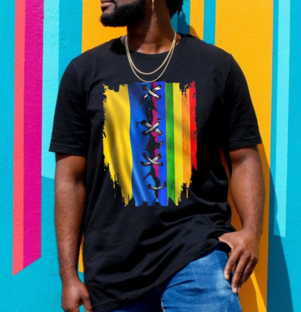LGBT And Ukraine Flag I Stand With Ukraine 2022 Classic T-Shirt