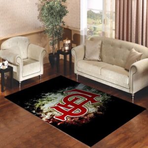 LST Logo Baseball Area Rug Carpet