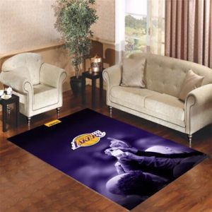 Lakers Lebron James Wallpaper Area Rug Carpet