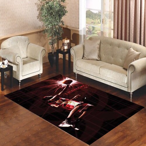 Lebron James Biohazard Area Rug Carpet Lebron James Biohazard Area Rug Carpet