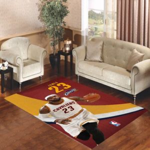 Lebron James Fastbreak Area Rug Carpet