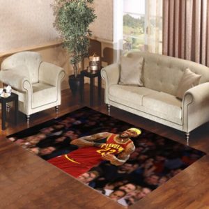 Lebron James Happy Area Rug Carpet