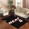 Lebron James Jersey 6 Area Rug Carpet