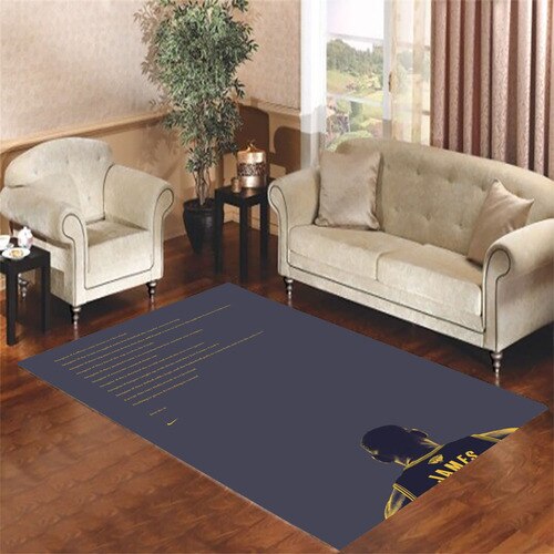 Lebron James Return To Cleveland Area Rug Carpet Lebron James Return To Cleveland Area Rug Carpet