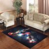 Lebron James Lakers Area Rug Carpet