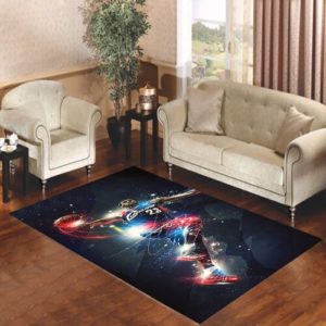 Lebron James Three Point Area Rug Carpet
