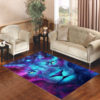 Deathly Hallows Harry Potter Galaxy Rug Living Room