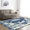Barbed Premium Skull Area Rug Carpet