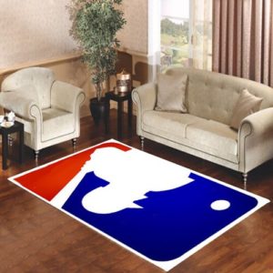 Major League Baseball Area Rug Carpet