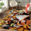 Manga Anime Fans Naruto Rug For Living Room
