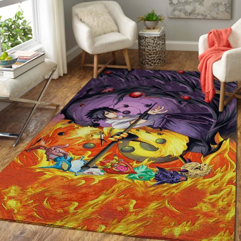 Manga Anime Fans Naruto Area Rug Carpet REVER LAVIE