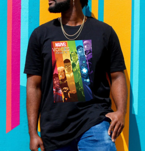 Marvel Comics celebrates Pride Month with Marvels Voices T-Shirt