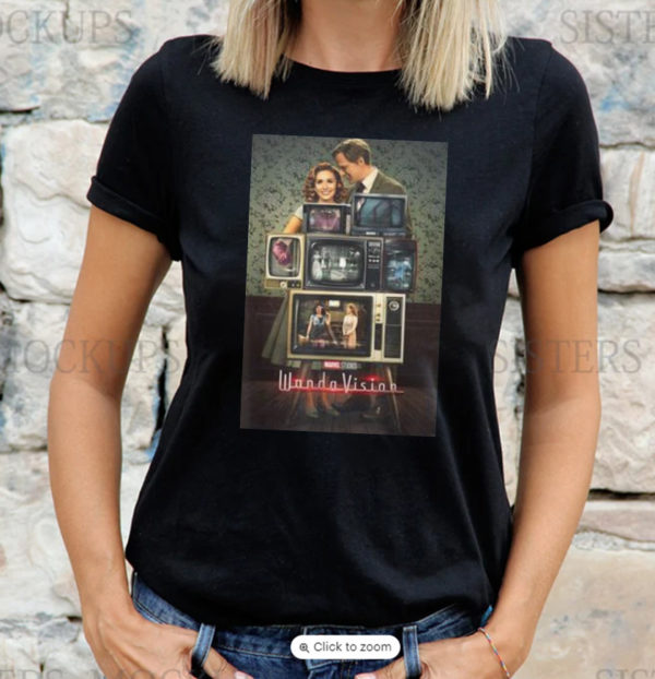 Marvel WandaVision Through The Years Unisex T-Shirt