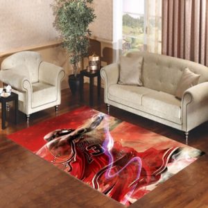 Michael Jordan Basketball Dunk Area Rug Carpet