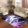 Michael Jordan In Galaxy Nebula Rug Carpet
