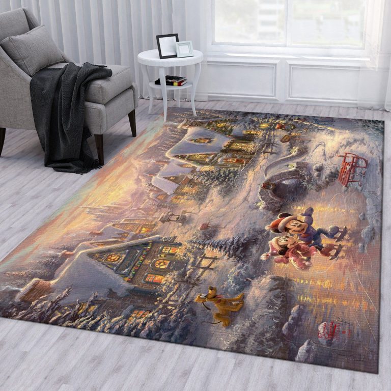 Mickey And Minnie Sweetheart Holiday Rug Home Decor Mickey And Minnie Sweetheart Holiday Rug Home Decor