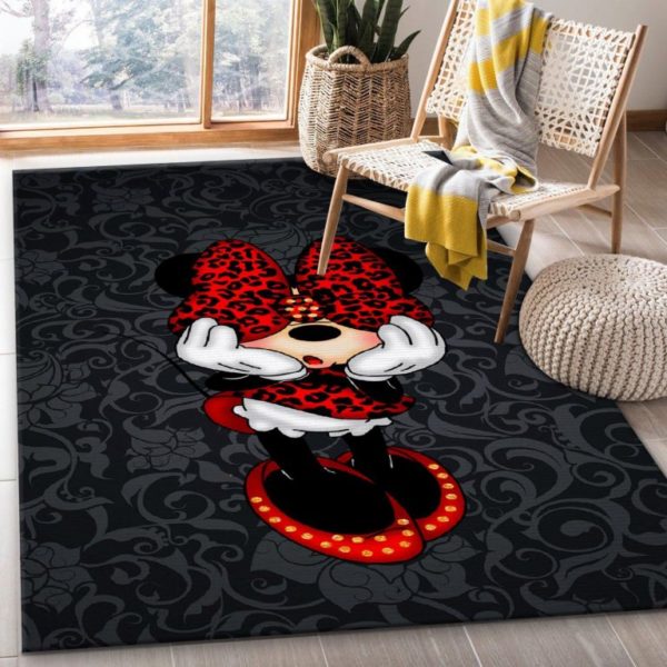 Mickey Minnie Mouse Rug For Living Room