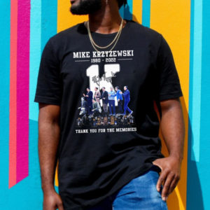 Mike Krzyzewski 1980 2022 Thank You For The Memories Signature Unisex T-Shirt