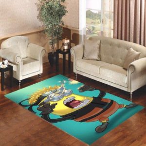 Minions Naruto Rug Home Decor