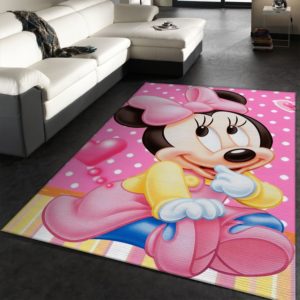 Minnie Mouse Baby Movies Rug For Living Room