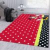 Minnie Mouse Pink Rug Home Decor