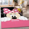 Mickey Mouse Love Minnie Mouse Rug Home Decor