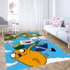 Naruto Money Rug Living Room