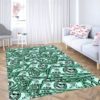 Donald Duck Face Money Rug Home Decor