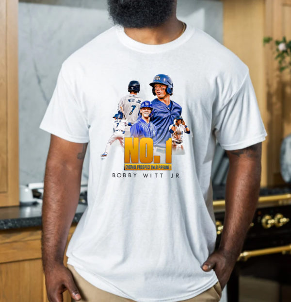 NO 1 Overall Prospect Bobby Witt JR Kansas City Royals T-Shirt