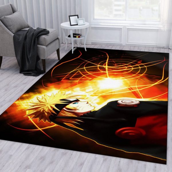 Naruto Anime Area Rug Carpet For Living Room Home Decor