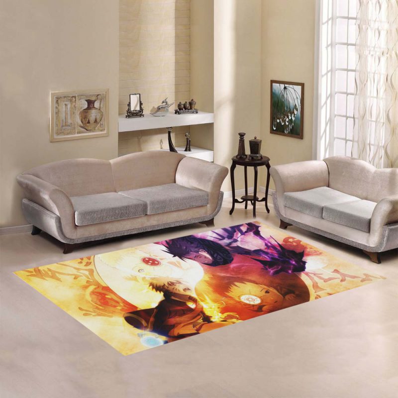 Naruto Anime Area Rug Carpet For Living Room Naruto Anime Area Rug Carpet For Living Room