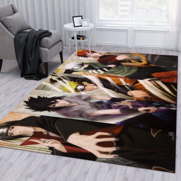 Naruto Anime Area Rug Carpet Home Decor