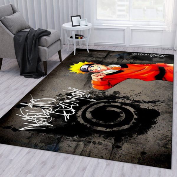 Naruto Anime Area Rug Carpet Home Decor