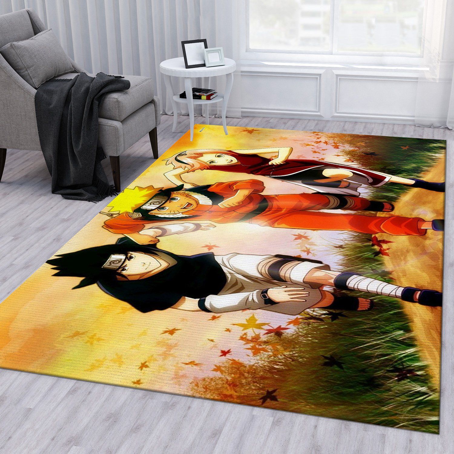 Naruto Anime Area Rug Carpet Naruto Anime Area Rug Carpet