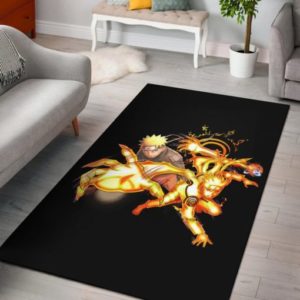 Naruto Fighting Bijuu Mode Eight Trigram Seal Rug Home Decor