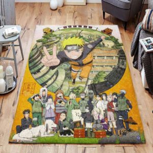 Naruto Floor Anime Area Rug Carpet