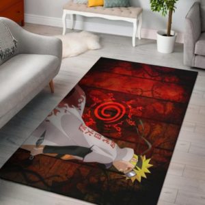 Naruto Hokage Battle Rug Home Decor