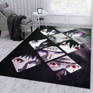 Naruto Mashup Anime Area Rug Home Decor