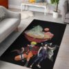 Naruto With Sasuke Ramen Rug Home Decor