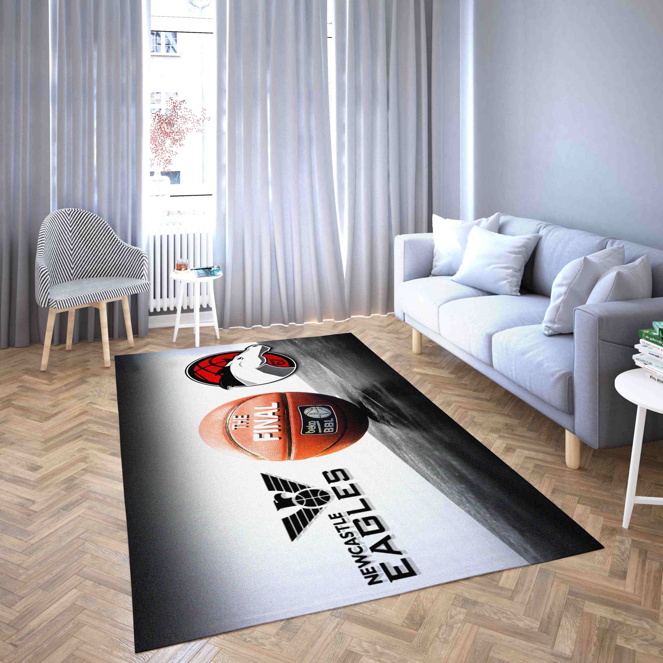 Newcastle Eagles Basketball Club Logo Area Rug Carpet Newcastle Eagles Basketball Club Logo Area Rug Carpet