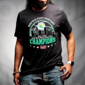Norfolk State Spartans 2021-2022 Ncaa Meac Mens Basketball Champions Classic T-Shirt