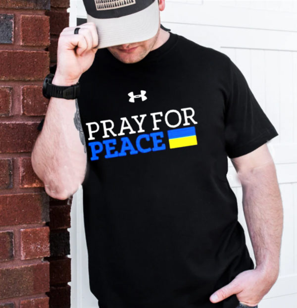 Notre Dame Pray For Peace Ukraine Unisex T-Shirt