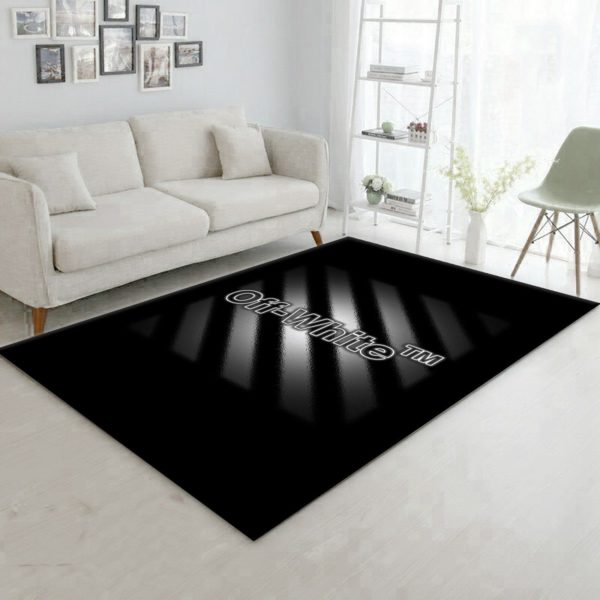 Off White Displate Area Rug Carpet