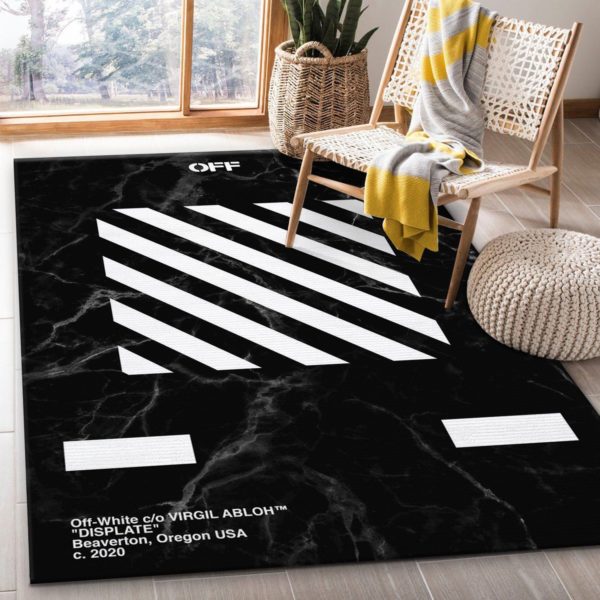 Off White Marmor Area Rug Home Decor