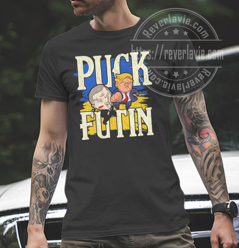 Official Puck Futin Trump Stand With Ukraine Support Love Peace Free Unisex T-shirt Official Puck Futin Trump Stand With Ukraine Support Love Peace Free Unisex T-shirt